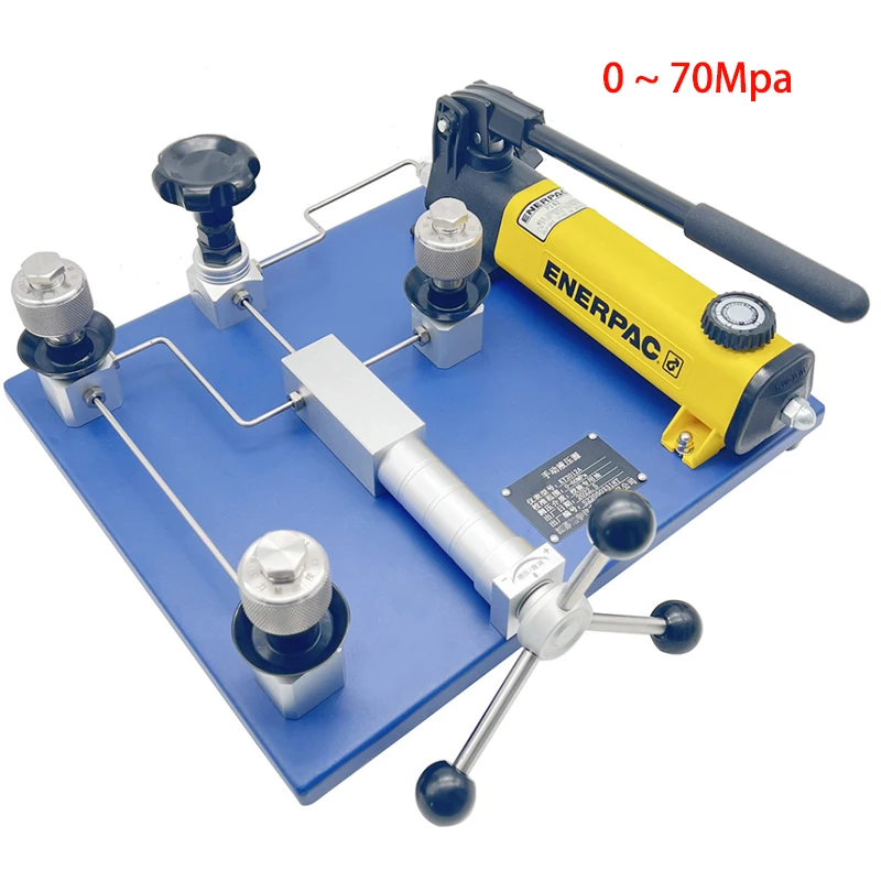 0 ~ 70Mpa Desktop Hydraulic Liquid Pressure Calibrator Pump