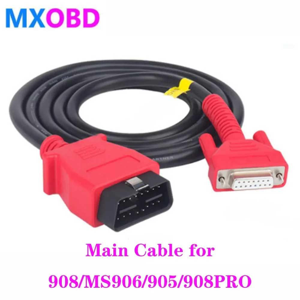 For Autel MS919 Main Test Cable High Quality OBDii Main Test Cable for DS808/DS908/MS906/MS908Pro Connect Cable Adpater