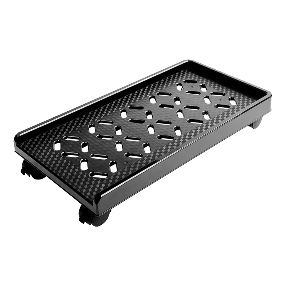 Computer Basis Turm Regal PC Warenkorb Halter Fall CPU Ständer mit Rädern Rack Abs Roll Lagerung