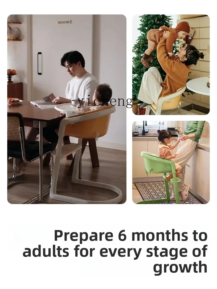 Growing Dining Chair Baby Learning To Sit Chair Multi-Function Dining Home Adjustable