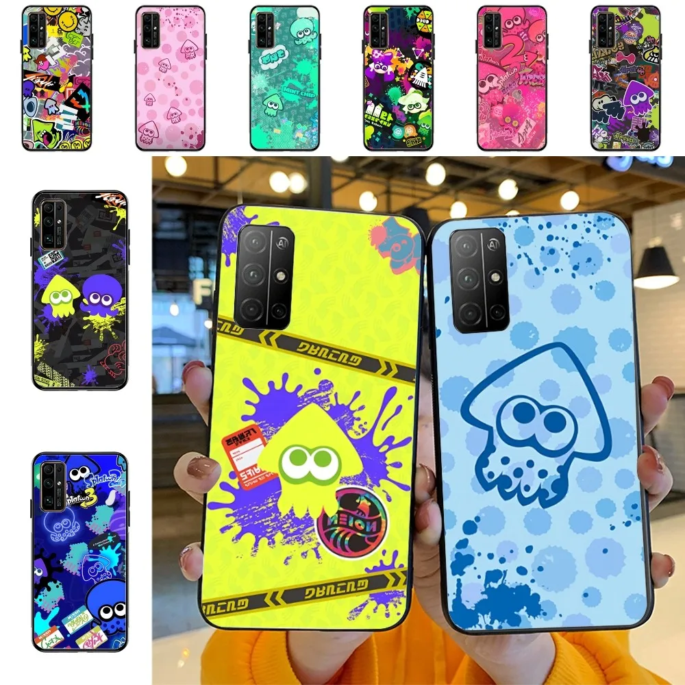 Game Splatoon Phone Case For Huawei Honor 10 lite 9 20 7A 9X 30 50 60 70 pro plus Soft Silicone Cover