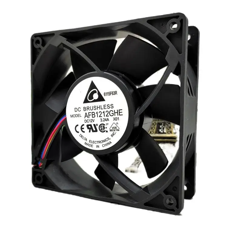 

Delta Afb1212ghe 12cm 12V 3.24a Super Large Wind Violence Computer Fan