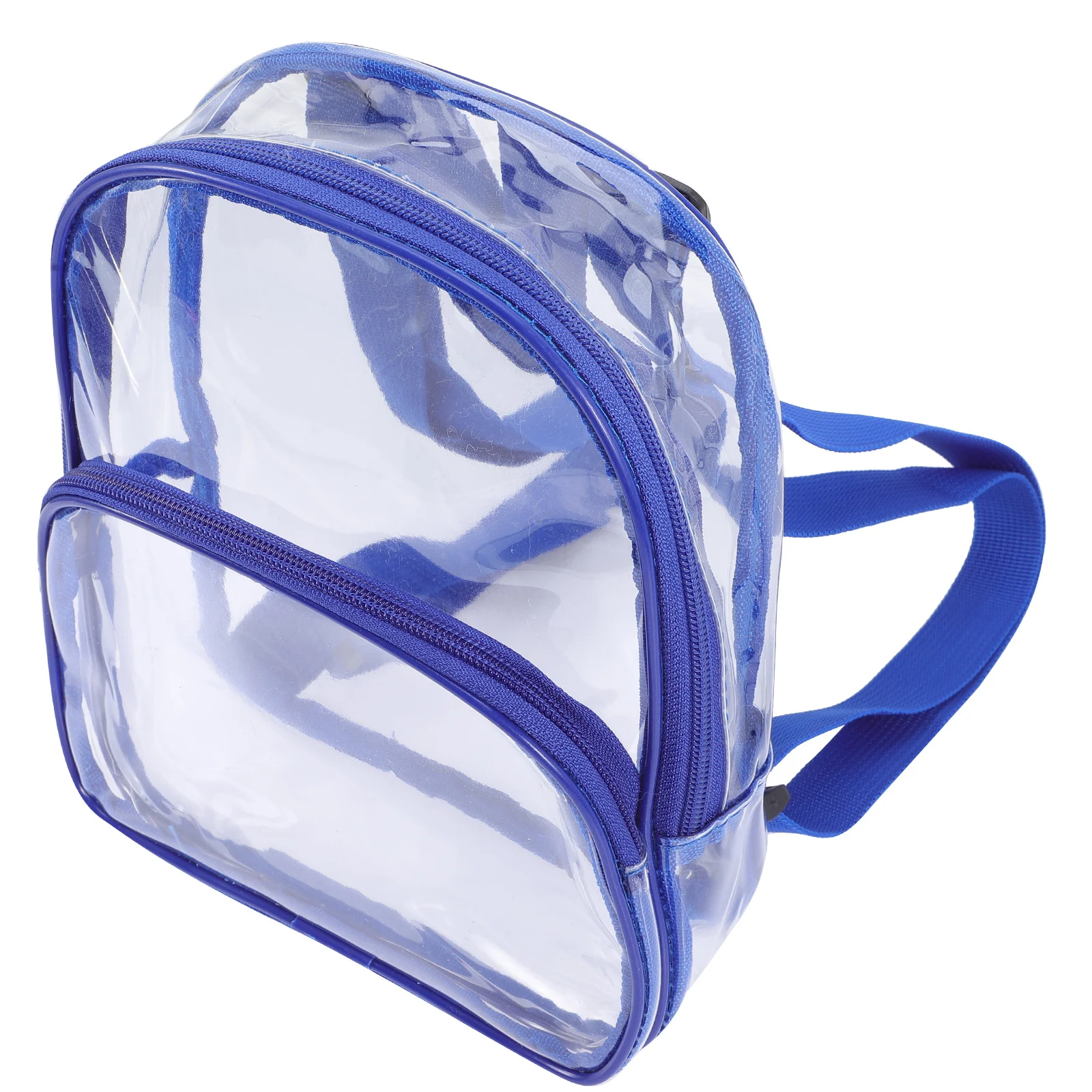

Transparent PVC Mini Heavy Duty Waterproof Clear Small Backpack Clear Backpack Mini Travel Bag Storage Daily Accessories