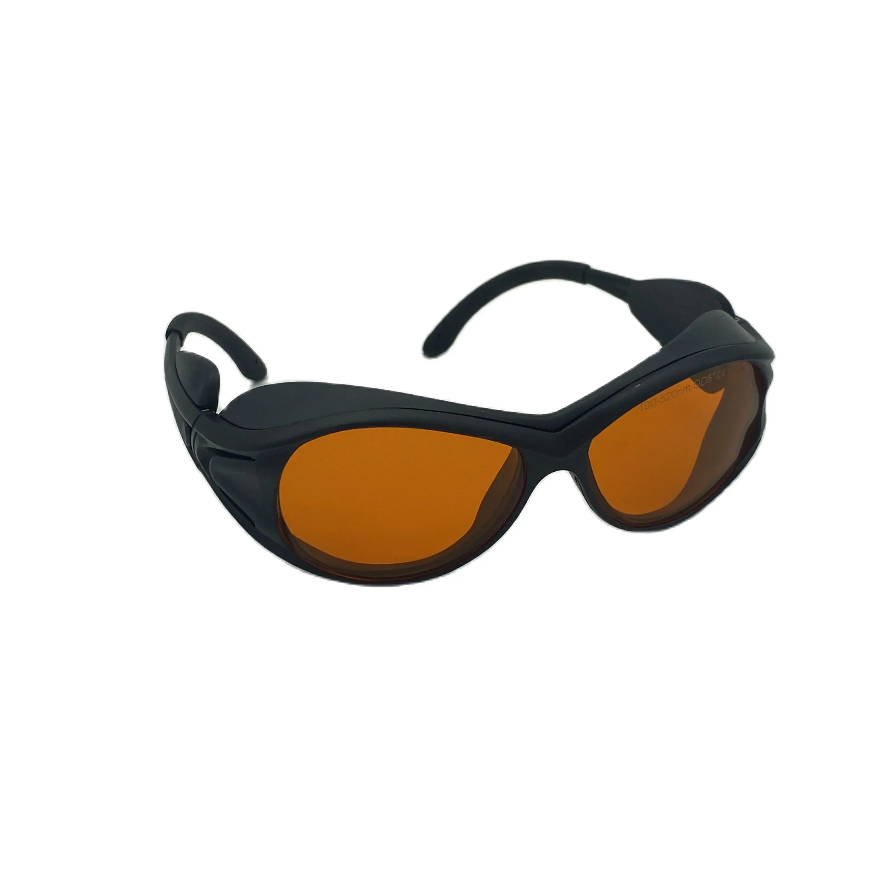 Laser Safety Eyewear O.D 5+ For 405nm 445nm 450nm 473nm 515nm Lasers with Case and Fabric Cloth