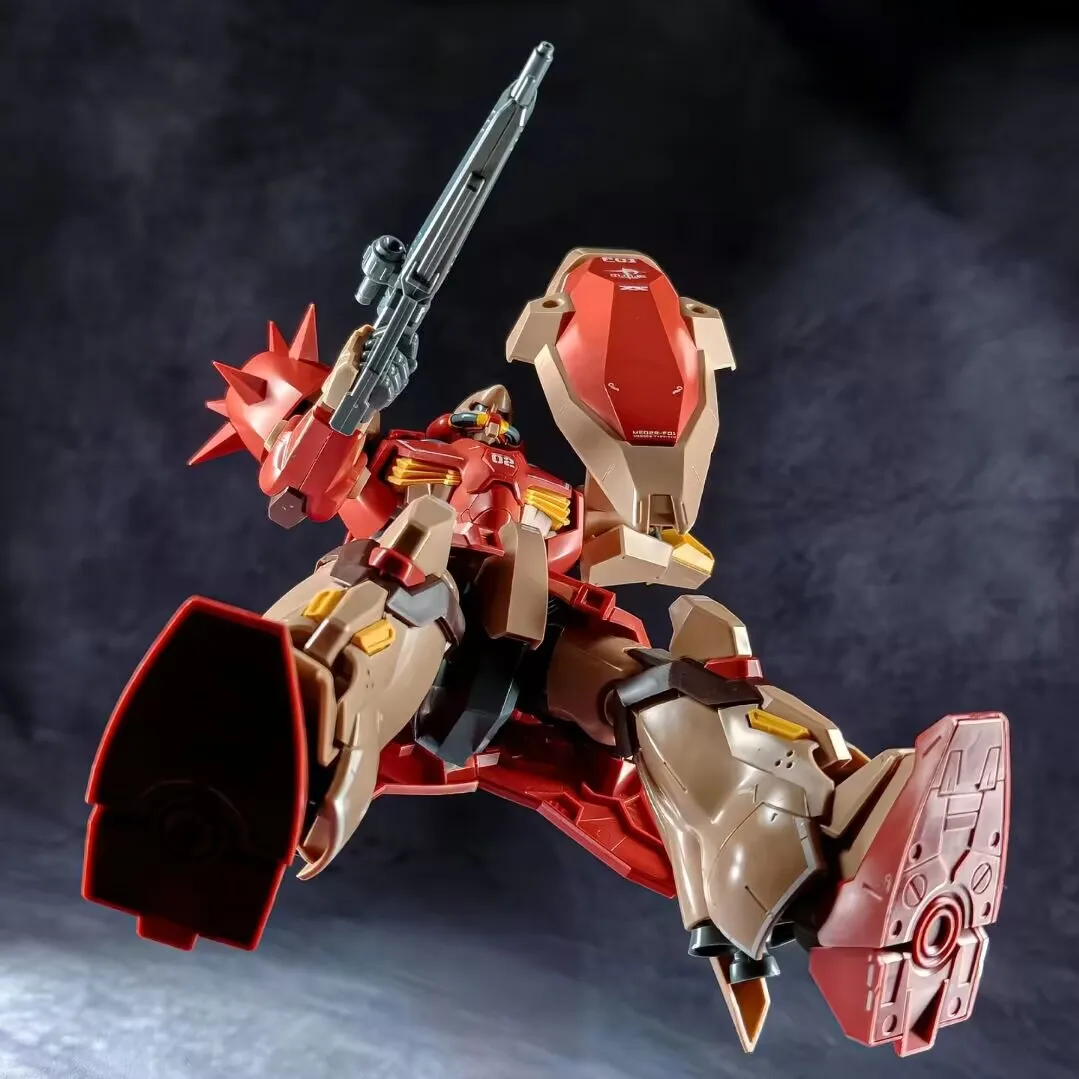 HUAXIA Modell 1/144 HGUC Me02R-F01 Messer Typ-F01 Bausatz aus Kunststoff Anime Actionfigur Roboter-Modell Spielzeug – Detail 5