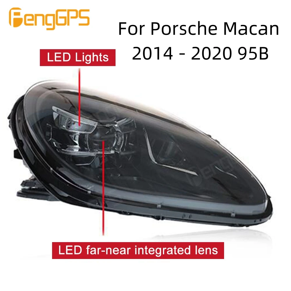 

Car Lights For Porsche Macan 2014 - 2020 95B LED Headlights New LED Lamp Auto Accessories Car Full LED Head Lamp Assembly