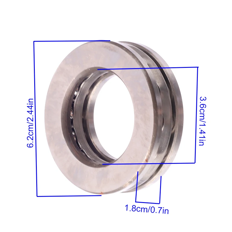 51207 Thrust Ball Bearings Deep Groove Ball Bearing for Generator Bearin Skate Shoes Thrust Ball Bearing