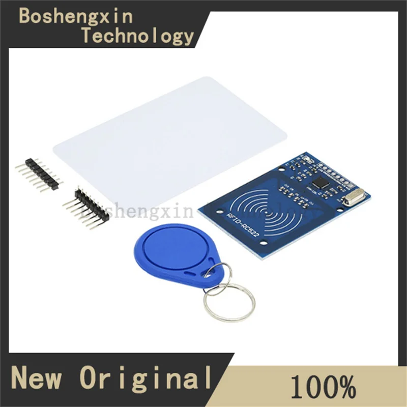 1 個 MFRC522 + ホワイトカード MFRC-522 RC522 RFID RF IC カードセンシングモジュール