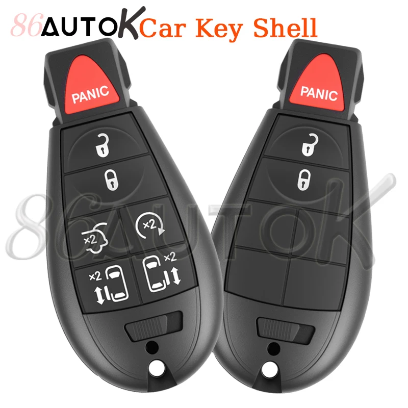 M3N5WY783X Car Remote Key Fob For Jeep Grand Cherokee for Dodge Journey Caliber For Chrysler 300C Voyager 2008-2010 Key Shell
