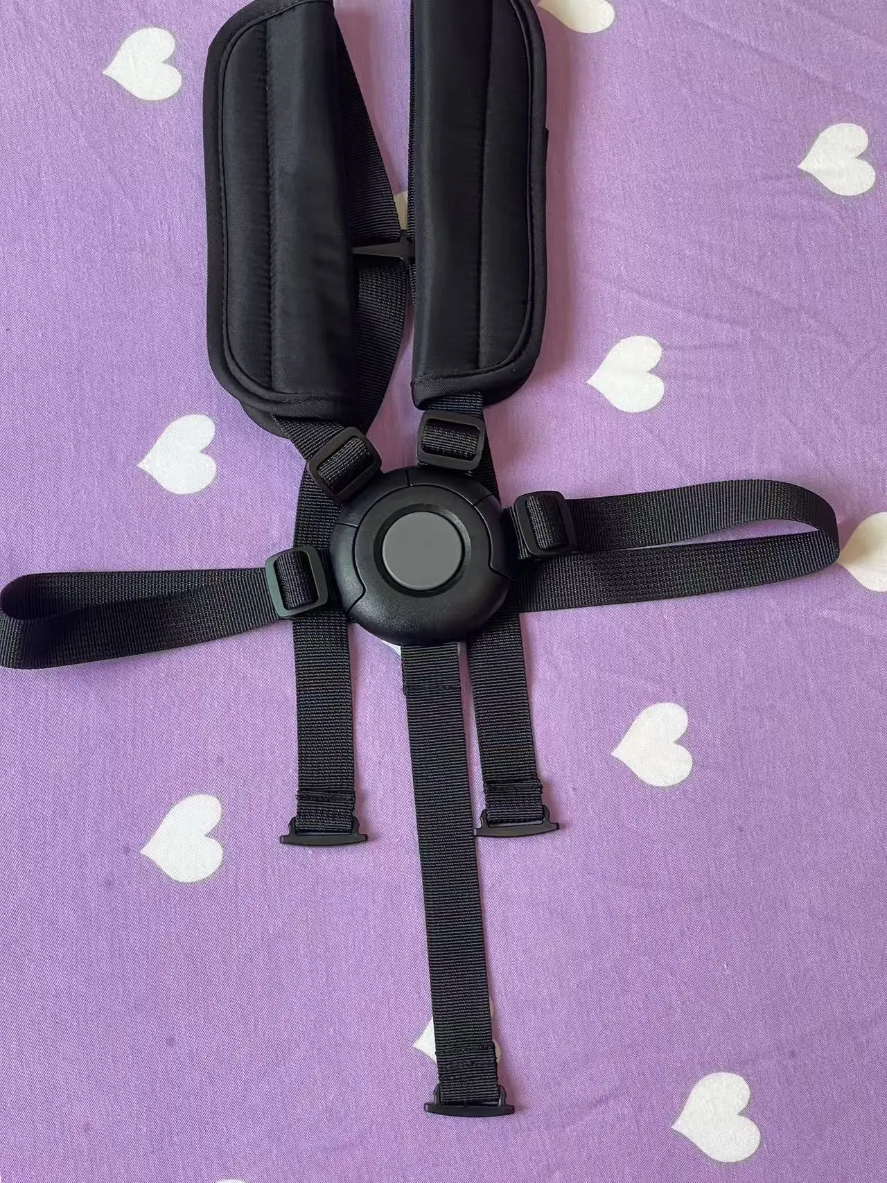 أشرطة أمان بخمس نقاط لـ stokke tripp trapp harness2 حزام أمان للأطفال كرسي مرتفع كرسي طعام خشبي تسخير 2