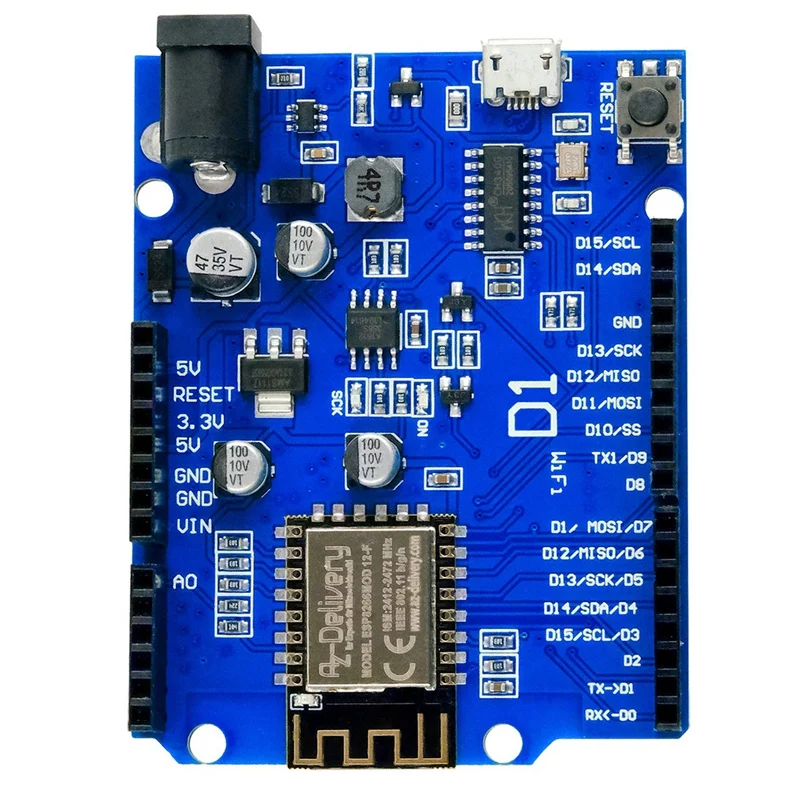 3 X D1 Conseil Nodemcu ESP8266MOD-12F Wifi Wifi Tech Compatible avec pour Ardu37