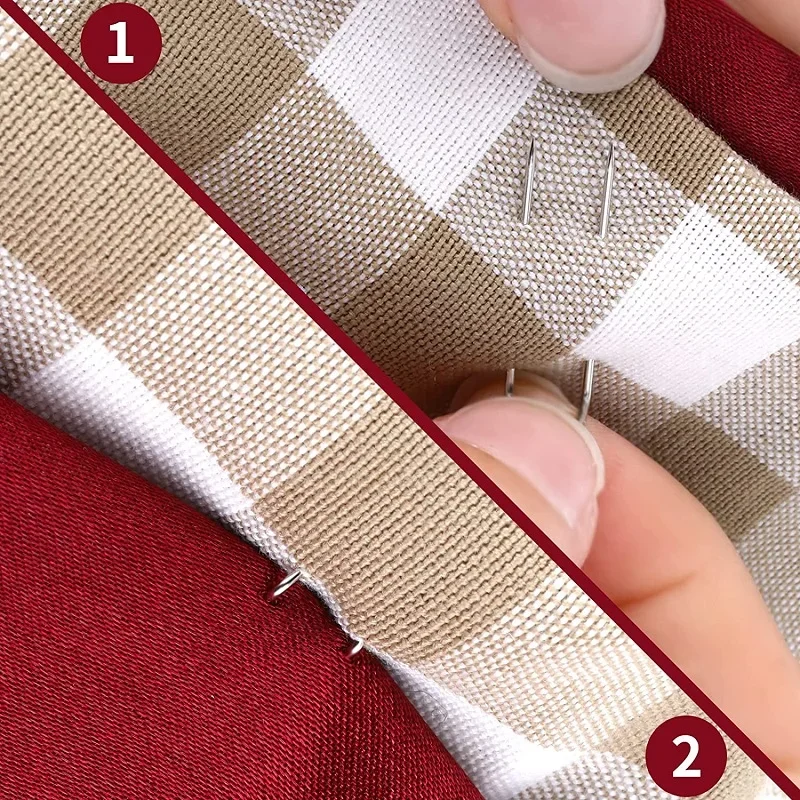 Nähen von U-Stiften Gabel stifte für Stoff Bastel stifte Quilt stifte Doppel block ier stifte Ornament Kleiderbügel u Haken zum Nähen von Stoff handwerk