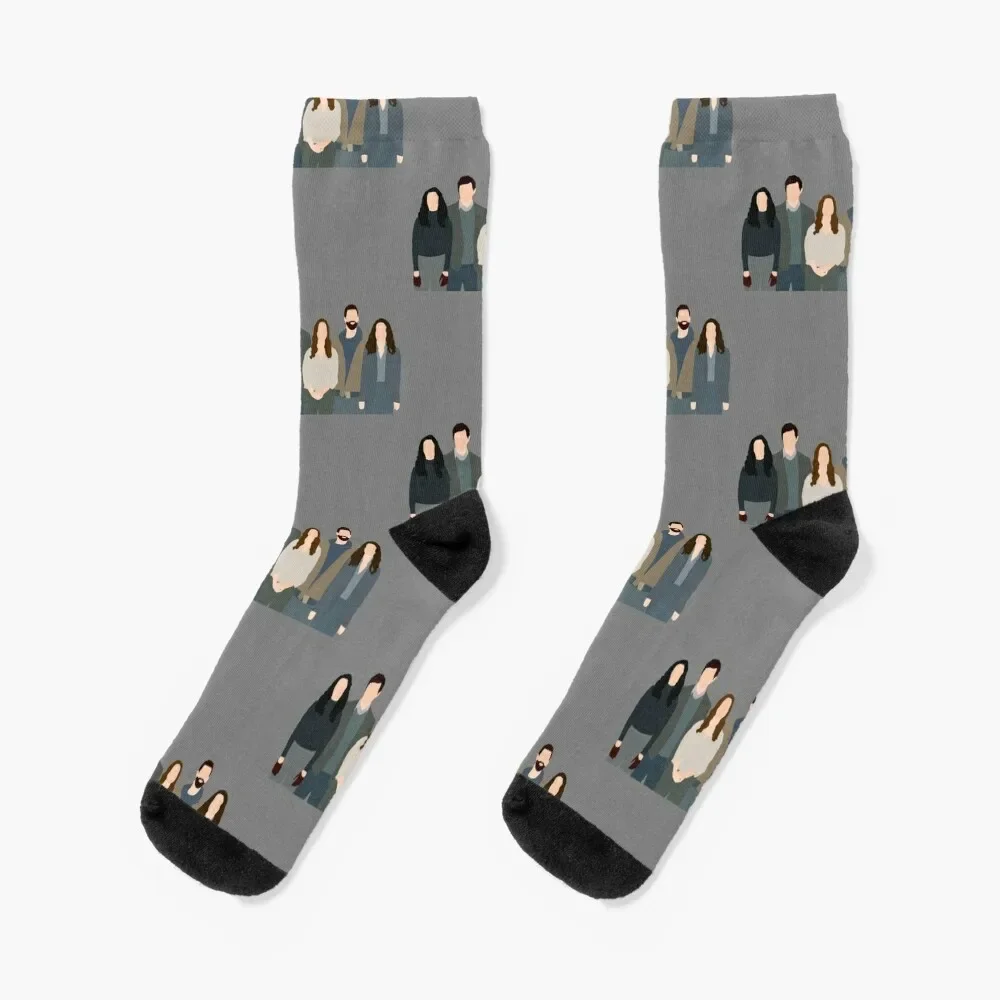 

Haunting of hill house cast Socks Wholesale Run funny gift Socks Woman Men's