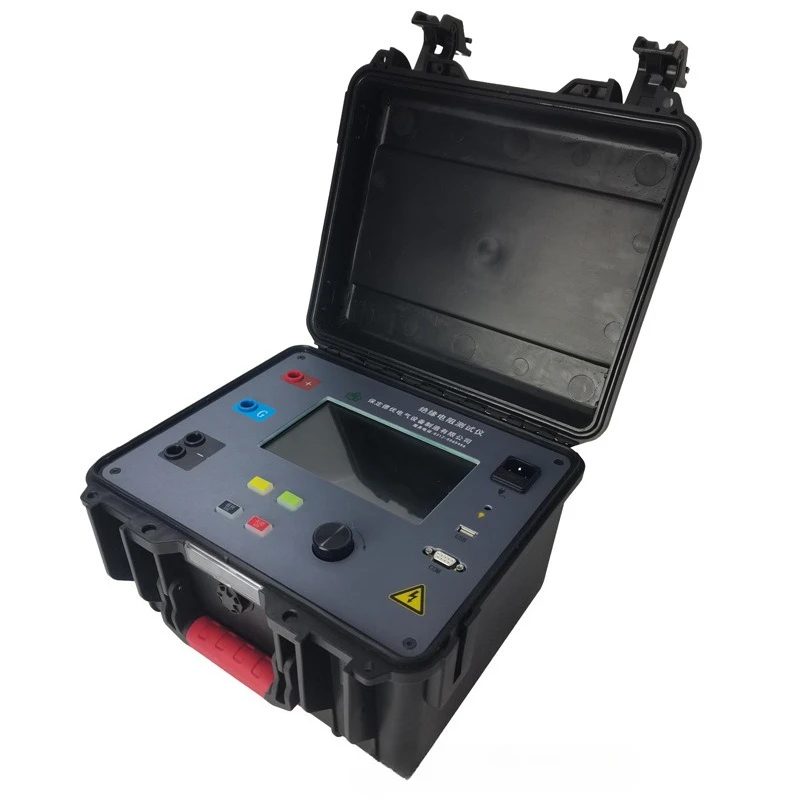 

5000V/10000V insulation resistance tester, multi-range touch screen lithium battery 25kV isolation