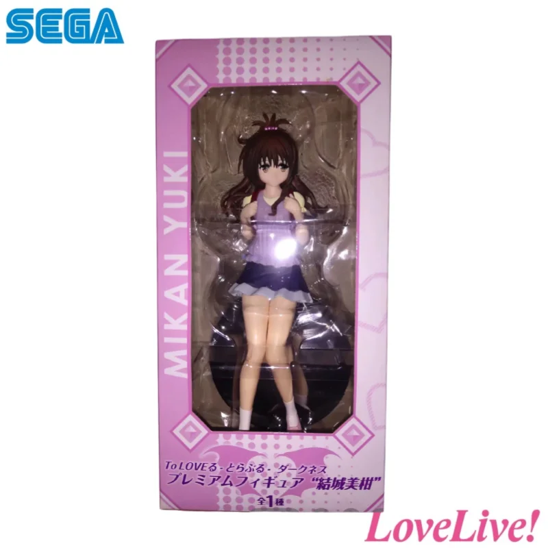 Auf Lager Sega Original Lovelive! Yuuki Mikan Actionfigur Modellpuppe Brandneues Spielzeug in Box Modell Garage Sammlerstück