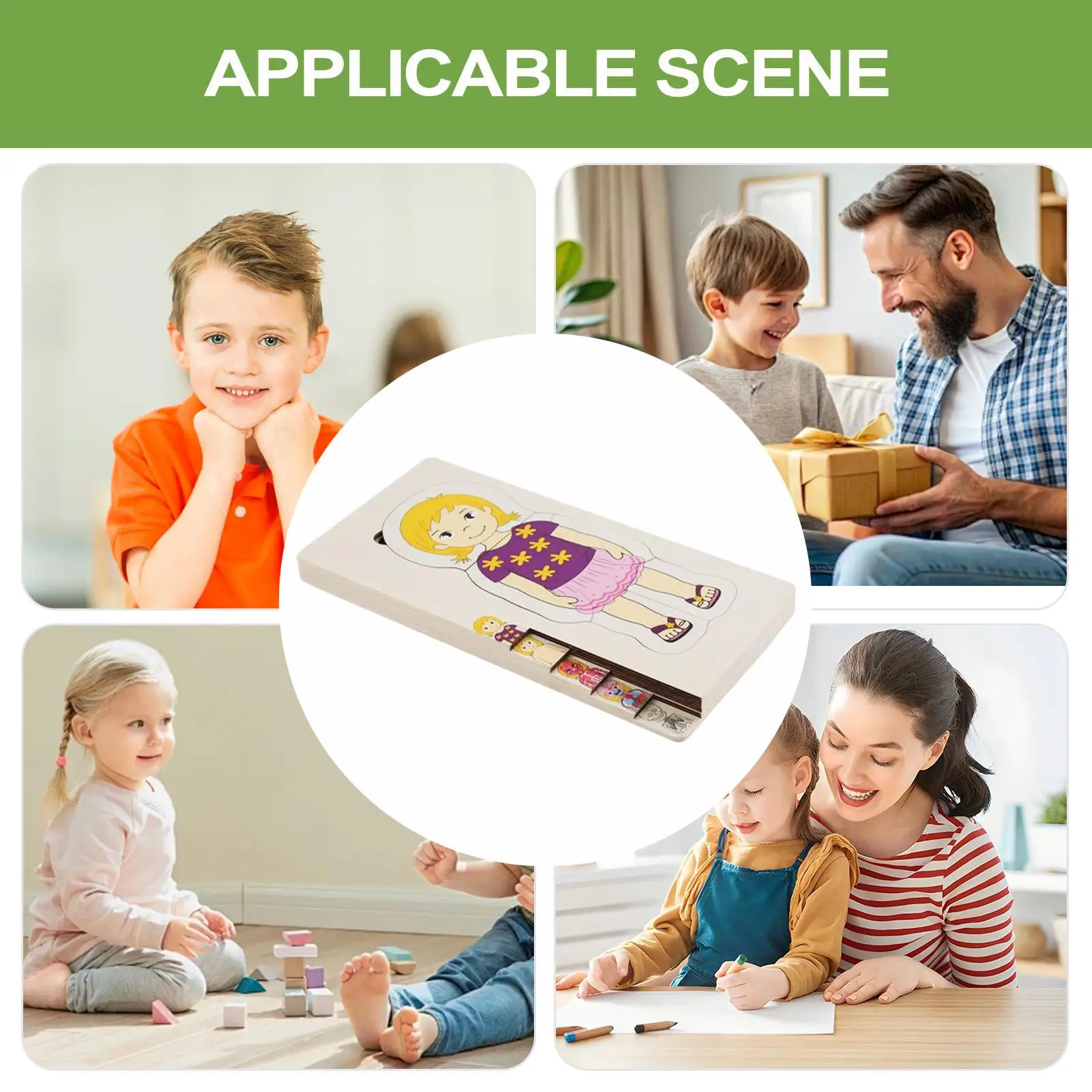 Lichaamspuzzels voor peuters Houten puzzels van het menselijk lichaam voor peuters Thuis Educatief School Anatomie Leerspel voor kleuters Jongens Meisjes