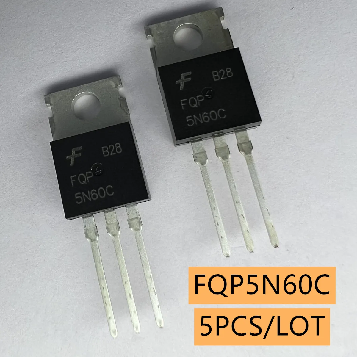 FQP5N60C 600V 5A FSC TO-220 Original goods in stock 5pcs/lot