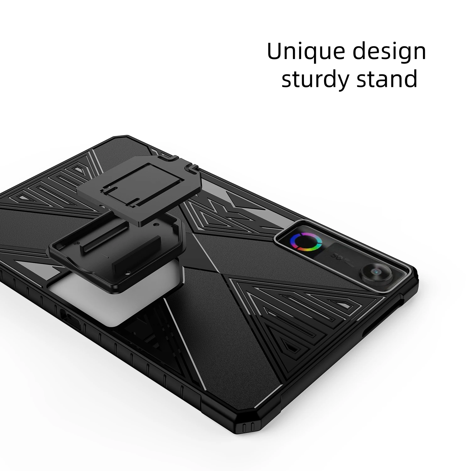 

Case for Legion Y700 (2026),5th Generation Tablet Protective Case,Drop-Resistant,Anti-Scratch,Folding Stand,Protective Cover