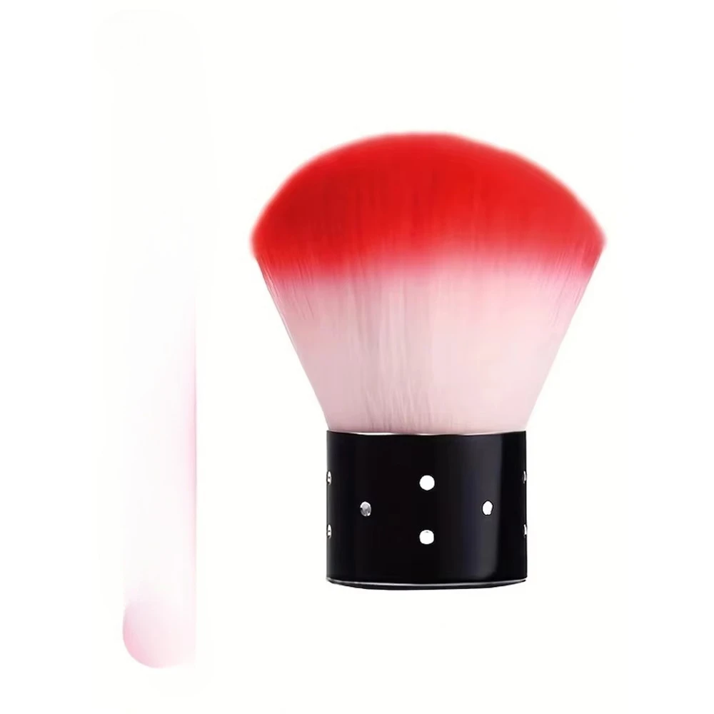 1PCS Soft Nail Art Brush Professional Mushroom Shaped Cleaner Dust Cleaning Tool for Manicure