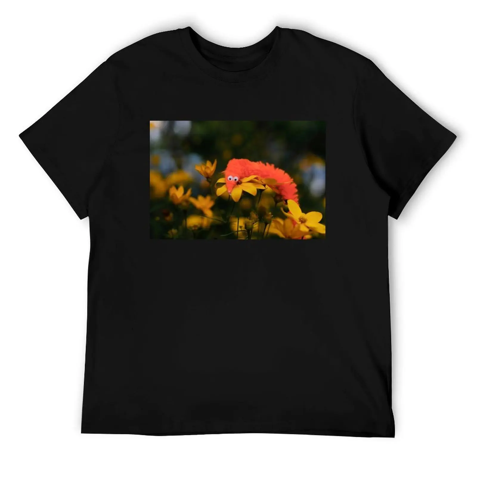 

flower worm T-Shirt t shirts cotton 100% man t shirt luxury T-Shirt