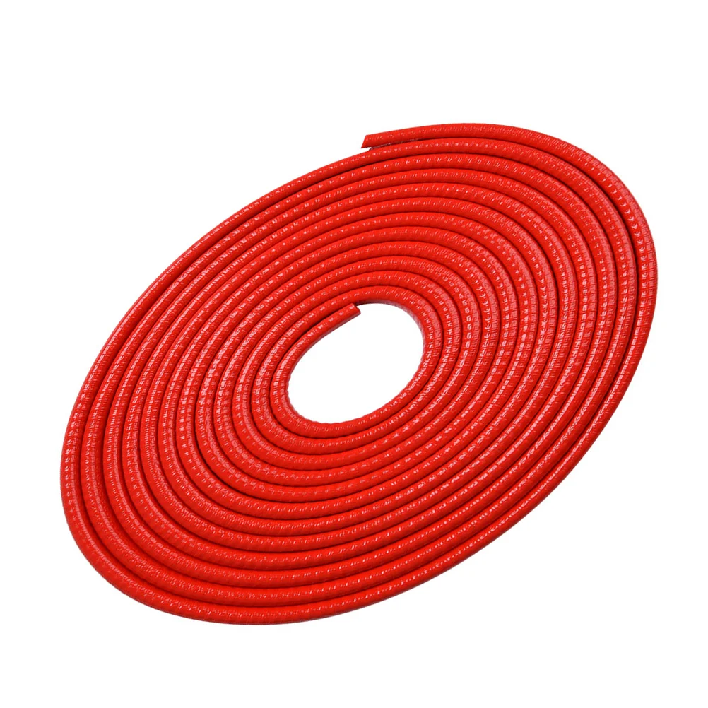 Door Anti-scratch Strip Corner Protectors Car Accessories Sticker Orange Pvc Kids Stickers