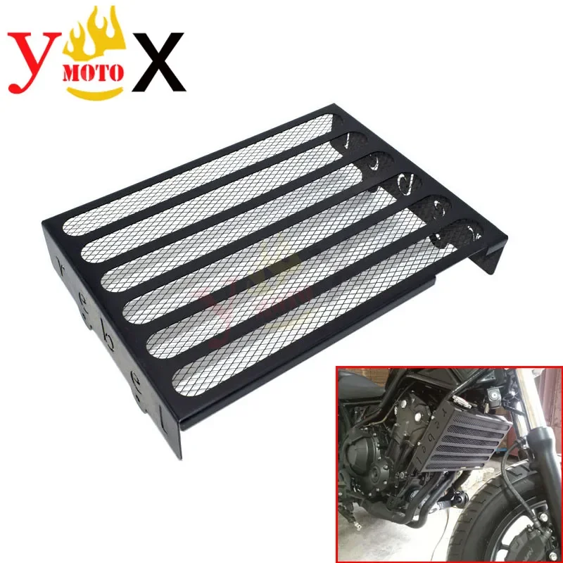 

CMX CM 500 300 Motorcycle Grille Radiator Cover Guard Protector Coolant System Net For Honda REBEL CM/CMX500 CMX300 2018-2020