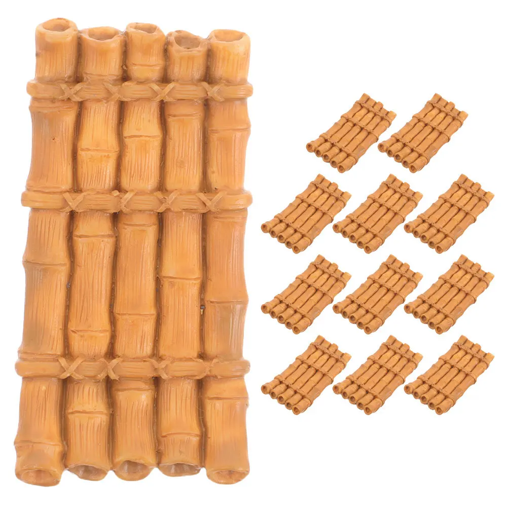 

12Pcs Miniature Resin Rafts Ornaments Chinese Style Tiny Landscape Decoration Micro Landscape DIY Bonsai Decor Resin Boat