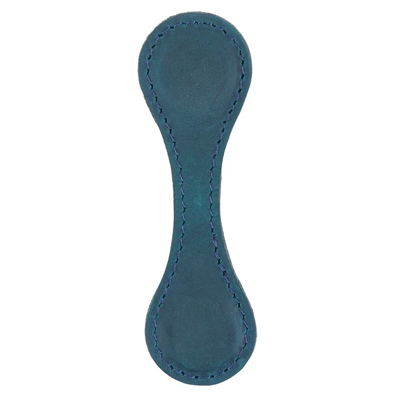 示されているように、4 ピースレザー磁気ブックマーク牛革トップグレインレザー磁気ブックマーク