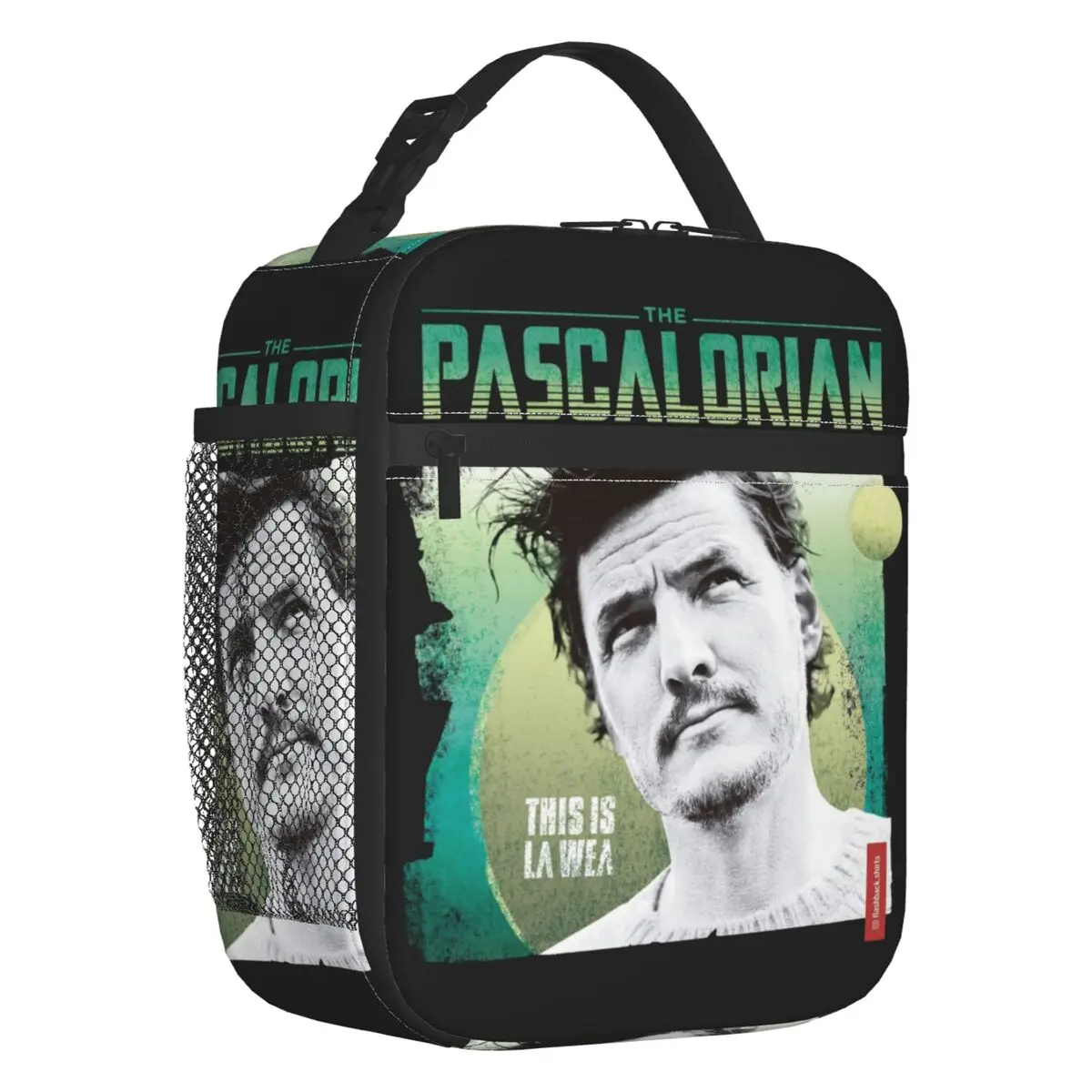 

Custom The Pedro Pascal Lunch Bag Men Women Cooler Thermal Insulated Lunch Boxes for Kids School Children