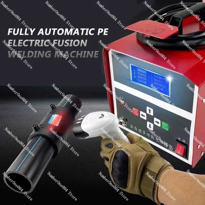 PE electric melting welding machine, fully automatic hot melting machine, water pipe welding, 20-200 electric welding machines