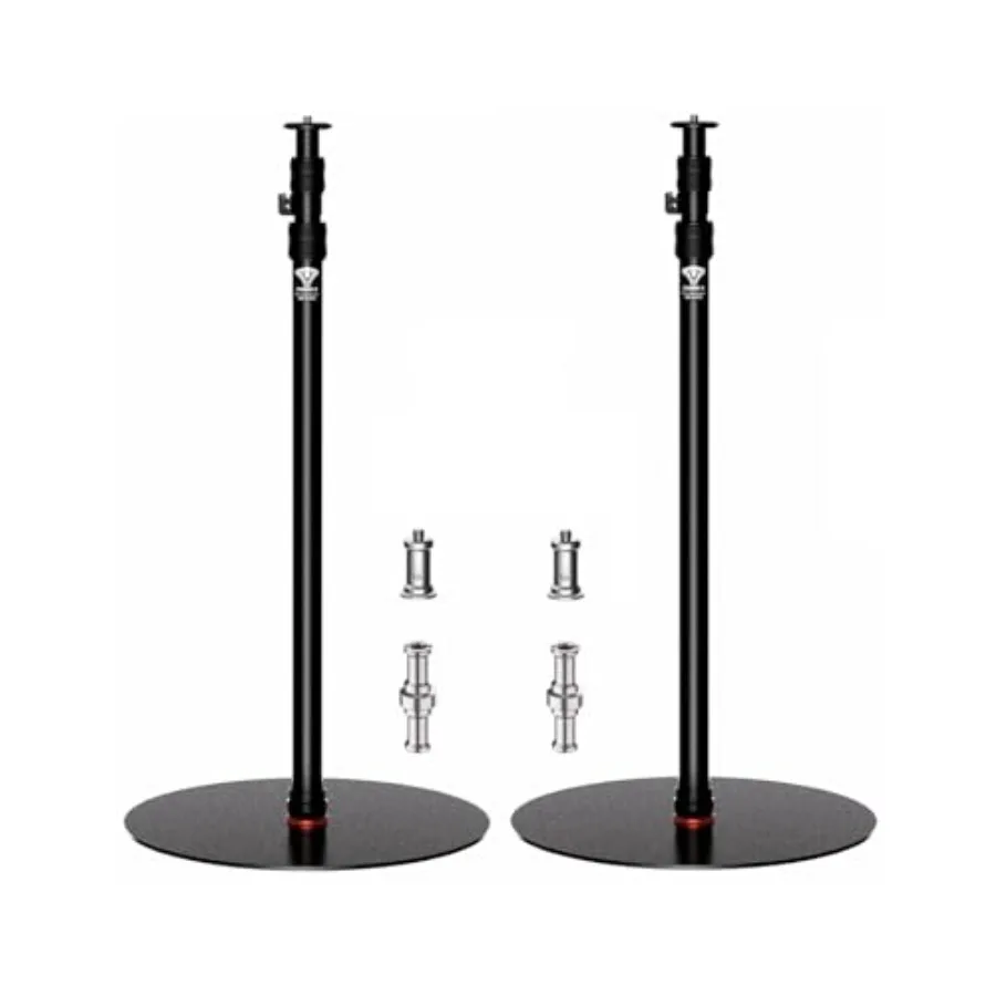 

RB-A400 Round Base Light Stand Monopod, 79" Tripod Monopod for Cameras, Lights, Webcam, Live Streaming, Vlogging, Payload 22LBS
