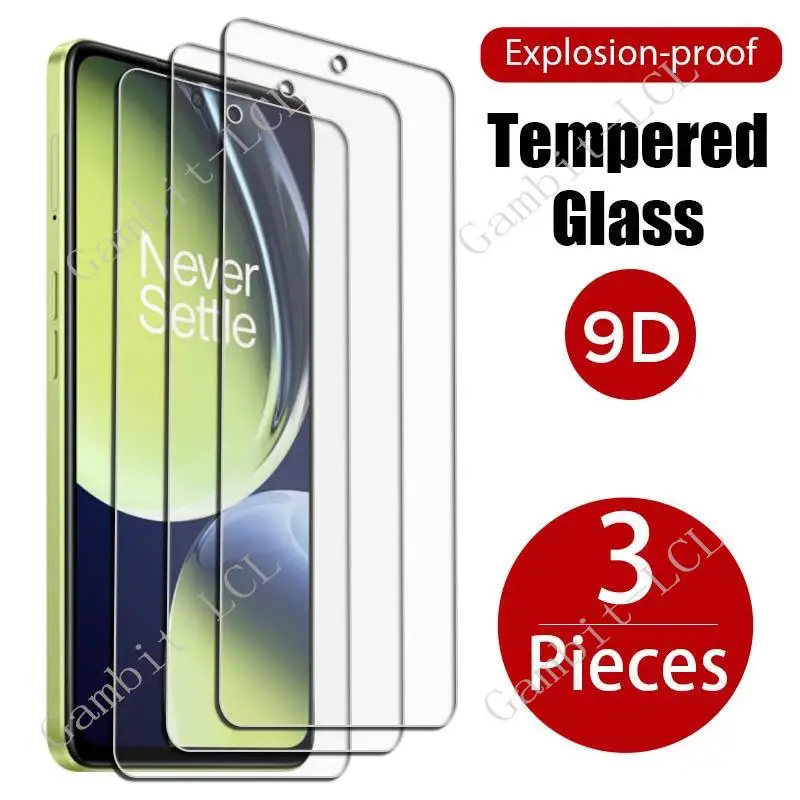 3PCS For OnePlus Nord CE 3 Lite 5G Tempered Glass Protective On NordN30 N30 CE3Lite CE3 3Lite  6.72