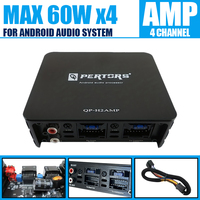 Class AB 4*60W Car Power Amplifier Non-Destructive Installation DSP Car Audio Speaker For Android Large Screen Dedicated Amp