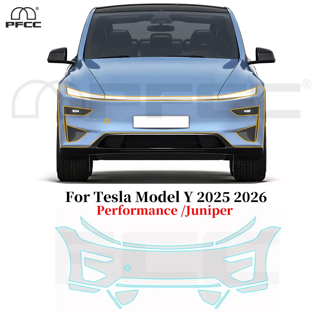 

9Mil TPU Paint Protection Film For Tesla Model Y Performance 2025 2026 Car Body Pre-cut PPF Clear Bra Anti-Scratch Resistant Kit
