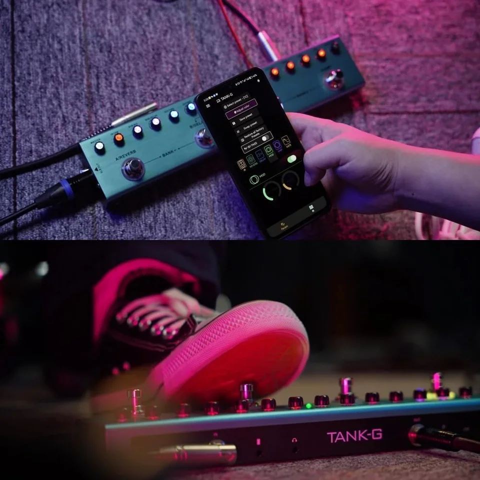 Incl Taxes]M-VAVE Yuimer TANK-G Guitar Multi-Effects Pedal