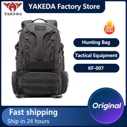 YAKEDA Large Capacity Backpack Multifunctional Tactical Backpack Camouflage Sports Outdoor Bag Mountaineering Camping Equipment