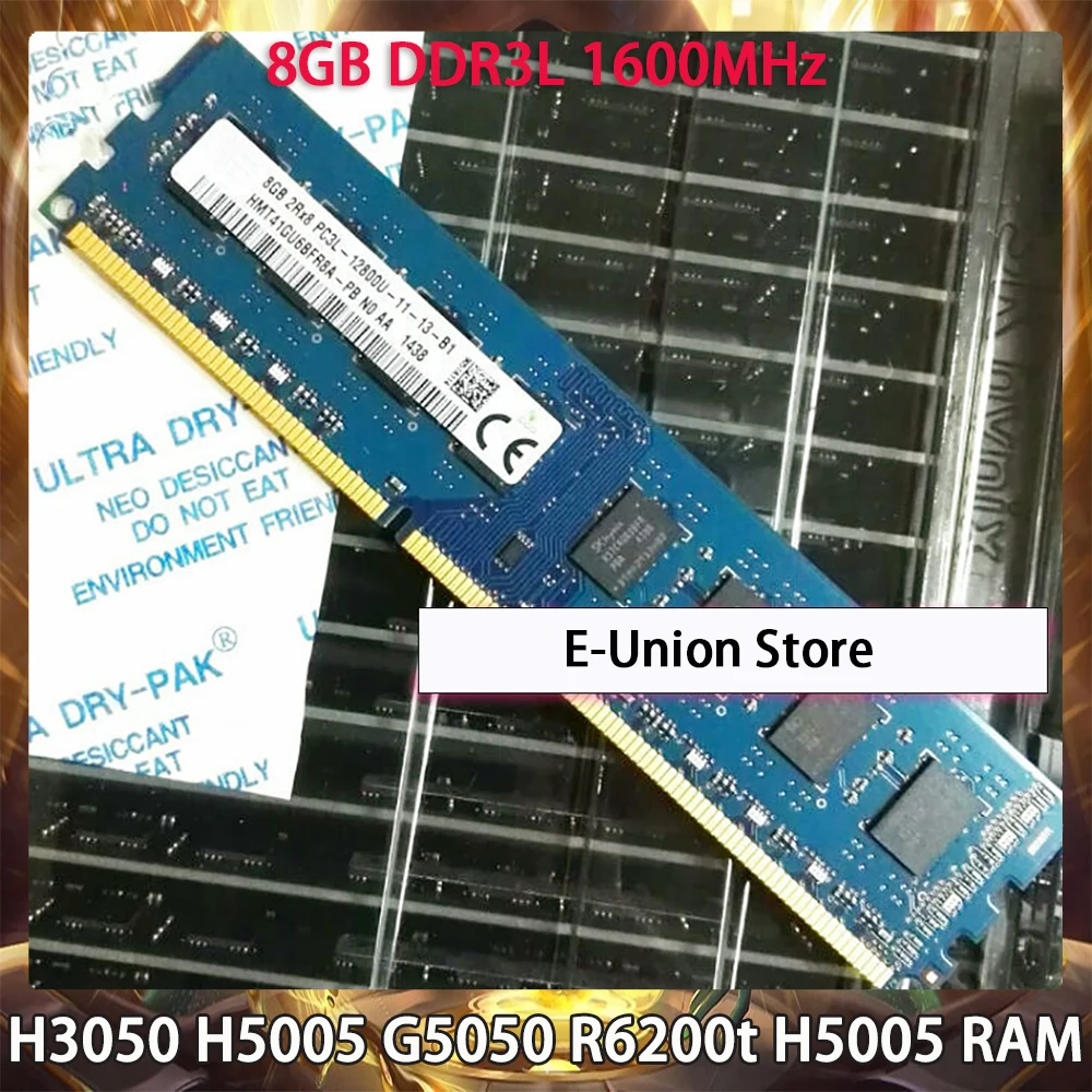 For Lenovo H3050 H5005 G5050 R6200t H5005 RAM 8GB DDR3L 1600MHz Desktop Memory