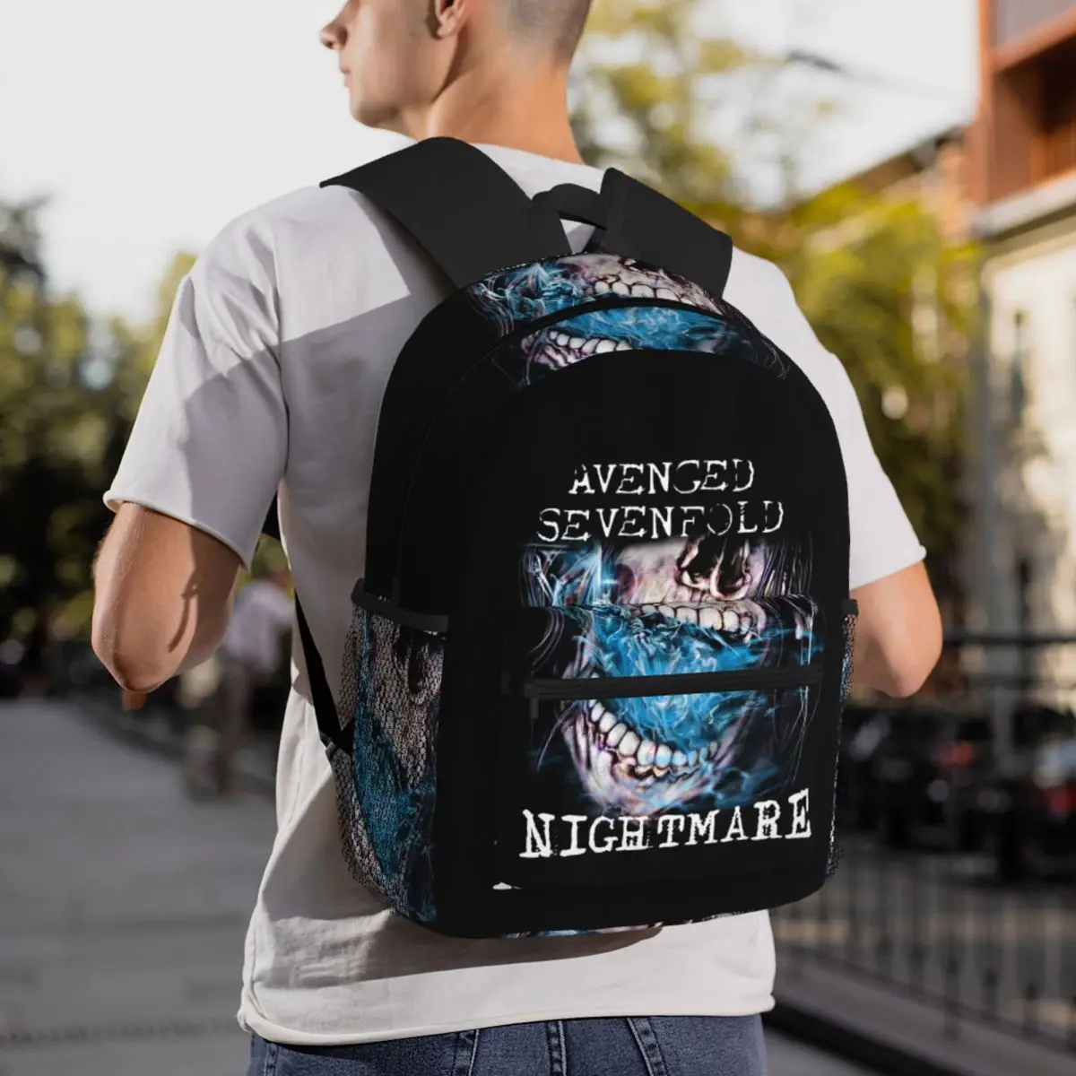Avenged Sevenfold  Backpack Daypack Large Capacity Kids BookBag School Bag Shoulder Bags for Men Women