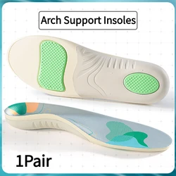 1Pair Flat foot Orthotic Insoles Comfortable arch support insole Shock Absorption Shoe Sole men and women Sports insoles