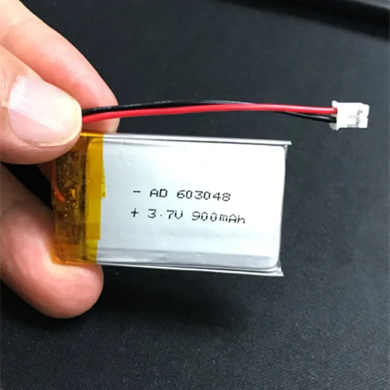 3.7V polymer lithium battery 900mAh 603048 is suitable for baby's nursery rhyme story machine.