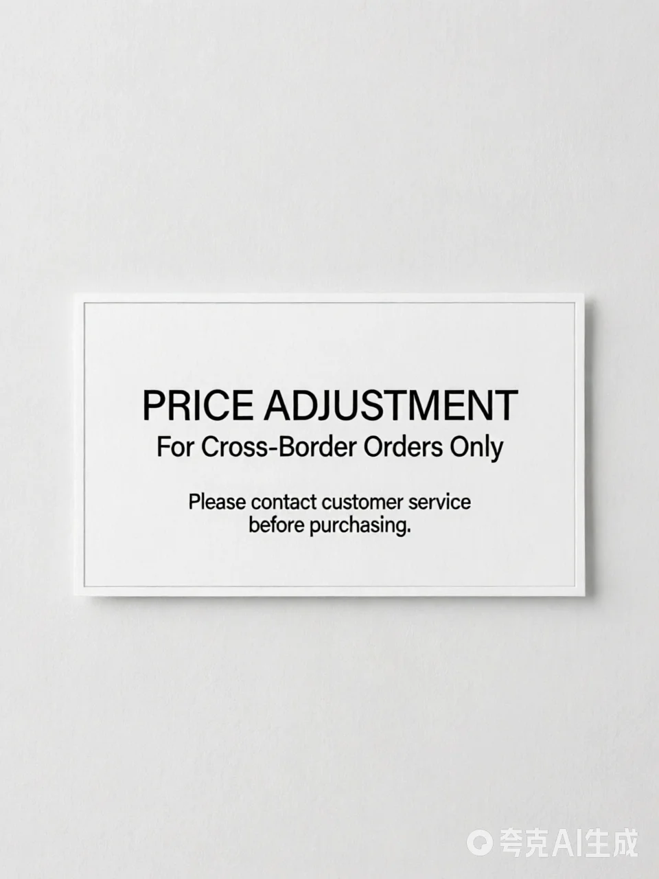 Dedicated link for price difference