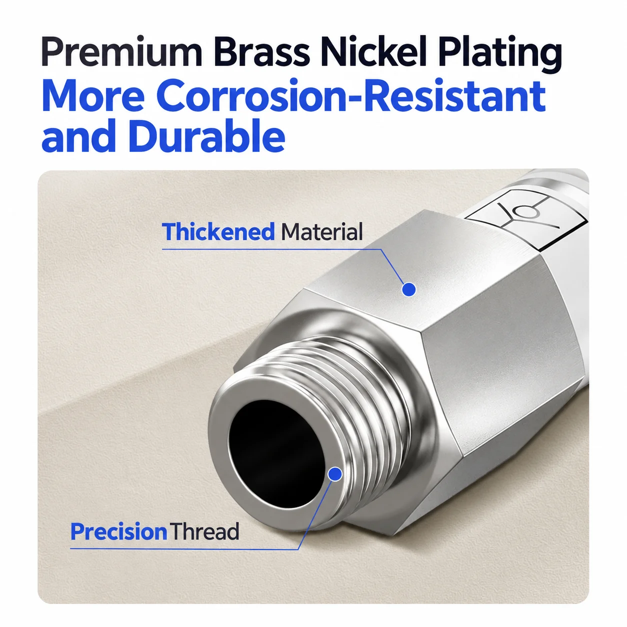 AIRSLG AKH One Way Check Valve Pneumatic Push In Fitting Air Tube Quick Connector Male Thread Flow Control Valve