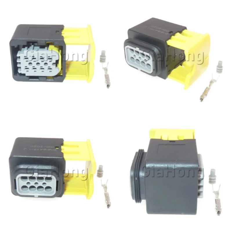 

1 Set 8 Ways 2-1418479-1 1418479-1 AC Assembly Sealed Connector Automobile Wire Cable Socket Accessories Plastic Housing Plug
