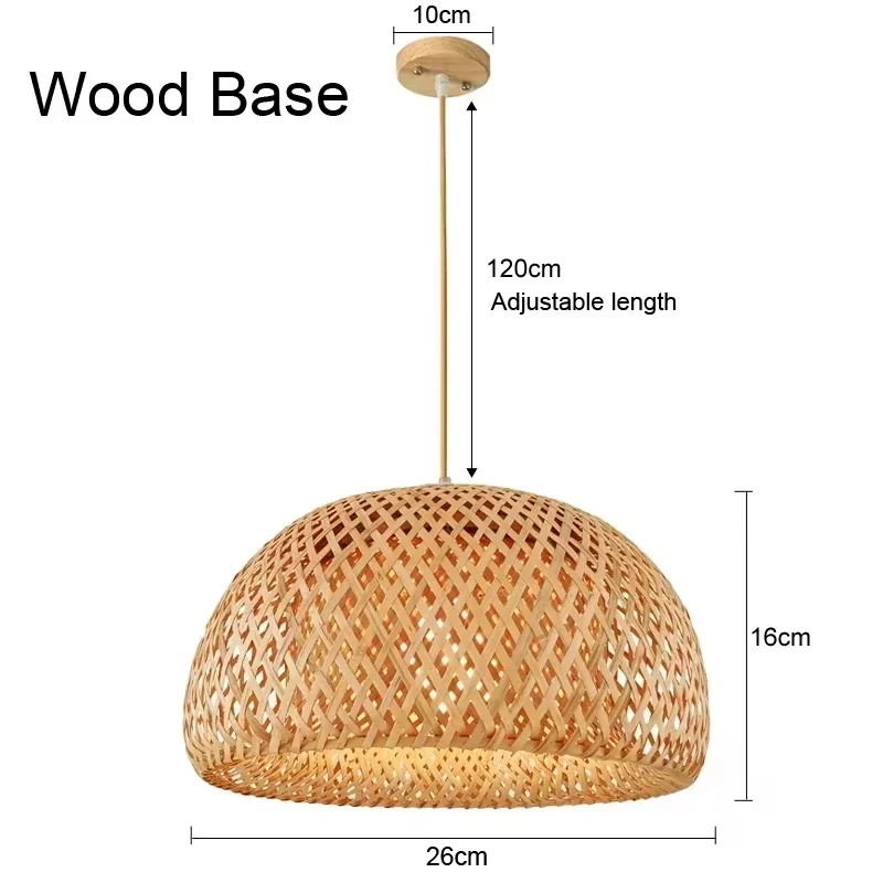 Bamboe Chinese stijl hanglamp Hoge kwaliteit hanger Hand maken lichten Woonkamer Restaurant Eetkamer Hangende verlichtingsset