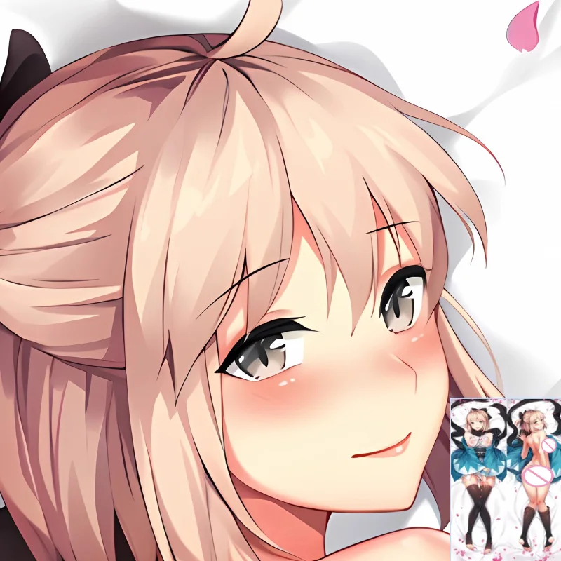 

DIY Customized Anime Okita Souji Dakimakura Pillow Cover Case Hugging Body Decorative Pillowcase Home Bedding Dropshipping