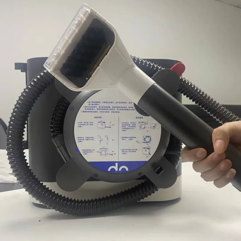 เครื่องทําความสะอาดโซฟาในครัวเรือน 220v สเปรย์ไอน้ําอุณหภูมิสูงดูดแบบบูรณาการพรมผ้าม่านเครื่องทําความสะอาดที่นอน