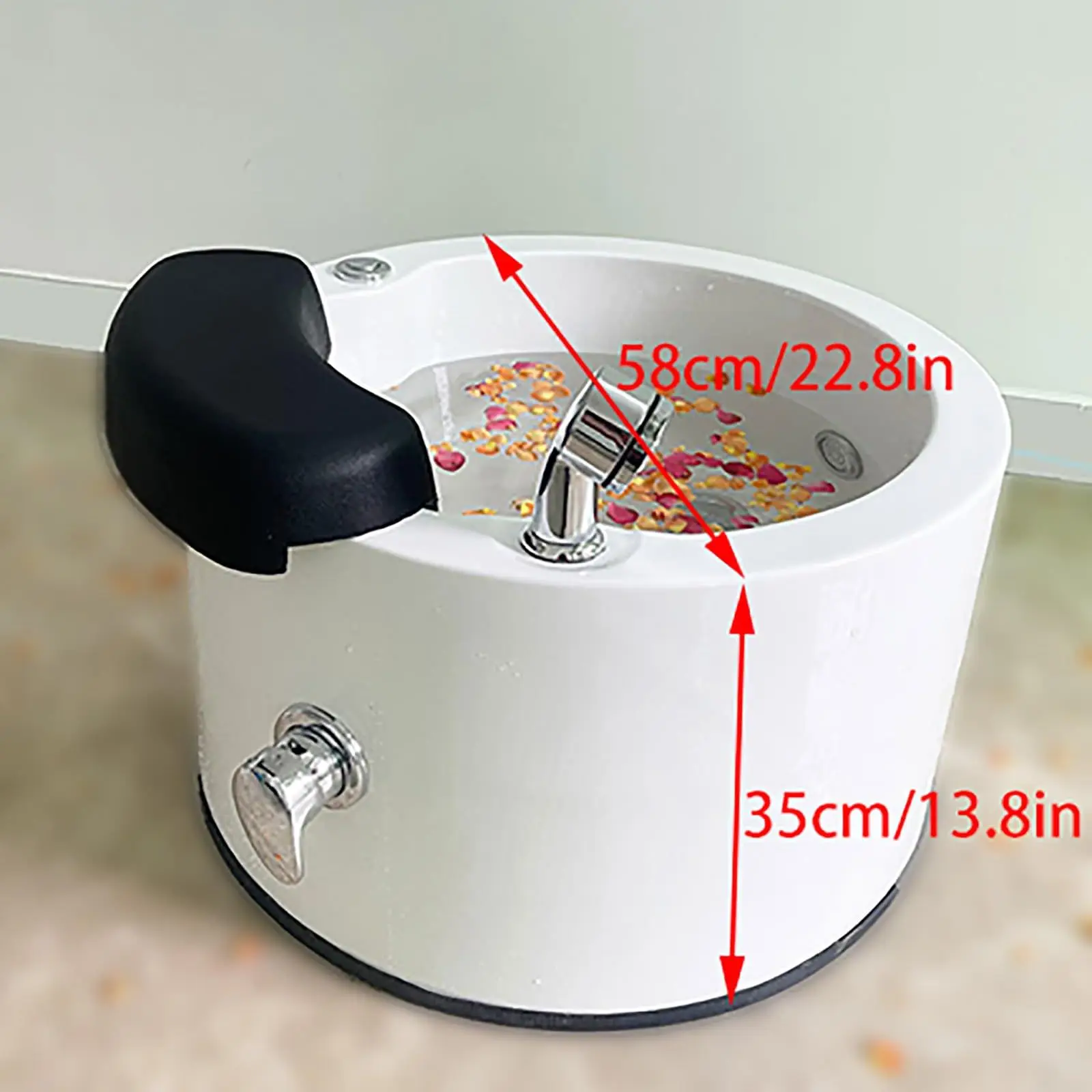 

New foot wash basin simple modern surfing foot bath cross-border Amazon hotel home SPA foot bath wholesale