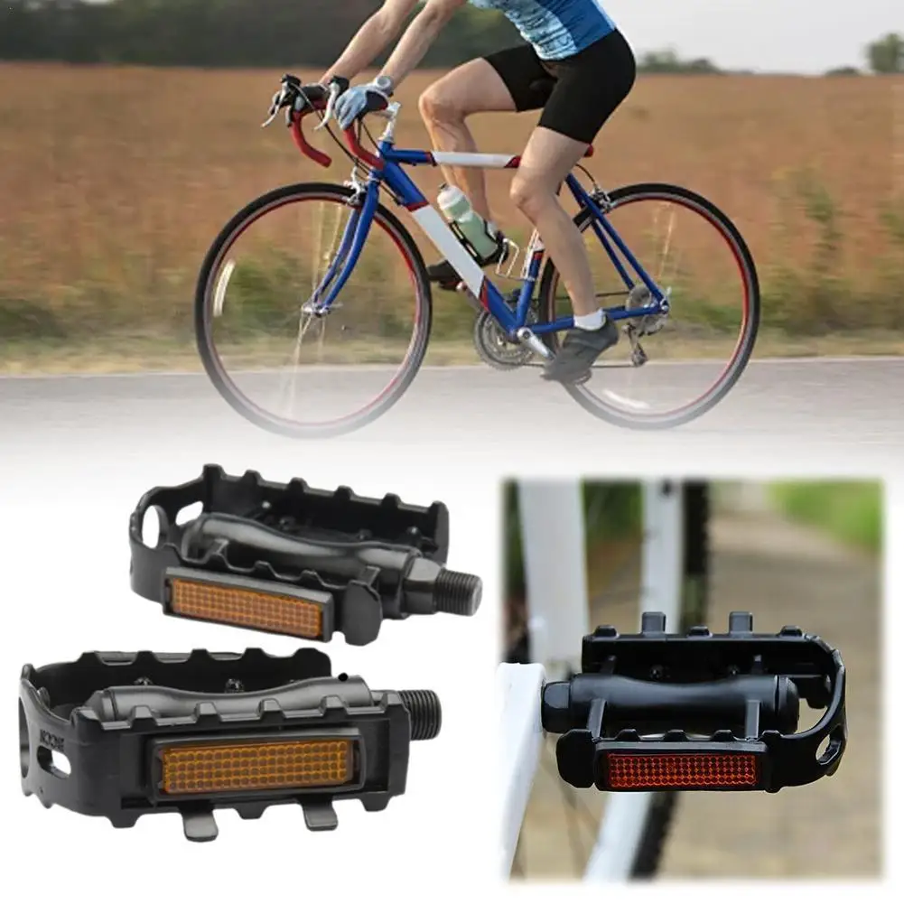 

1 Pair MTB Road Mountain Bike Aluminum Alloy Anti-slip Bicycle Cycling Pedals Bicycle Accessories Replacement Parts