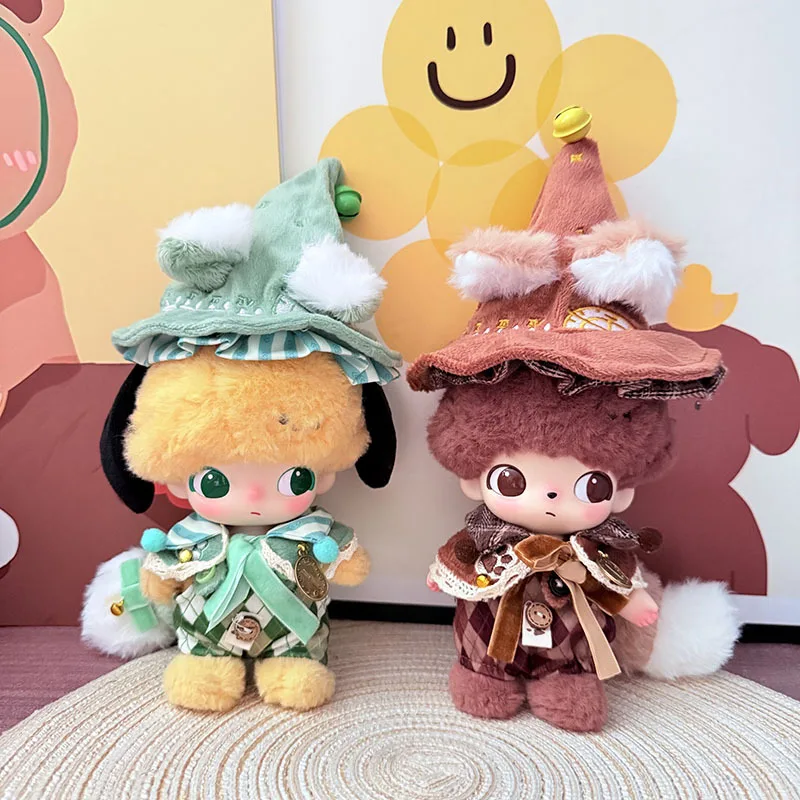 

Clothes For DIMOO WORLD 15/17Cm Labubu Gen 1-3 Cute-Ugly Little Wizard Set Apparel Accessories