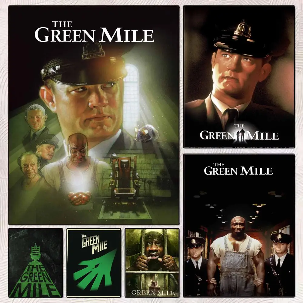 Classic Prison Drama T-The Green Mile Poster Modern Minimalist Wall Art Prints Poster Home Decor Interior Bedroom Living Room
